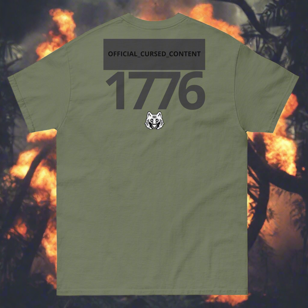 MAKE AMERICANS GUERRILLAS AGAIN SHIRT (OD GREEN)